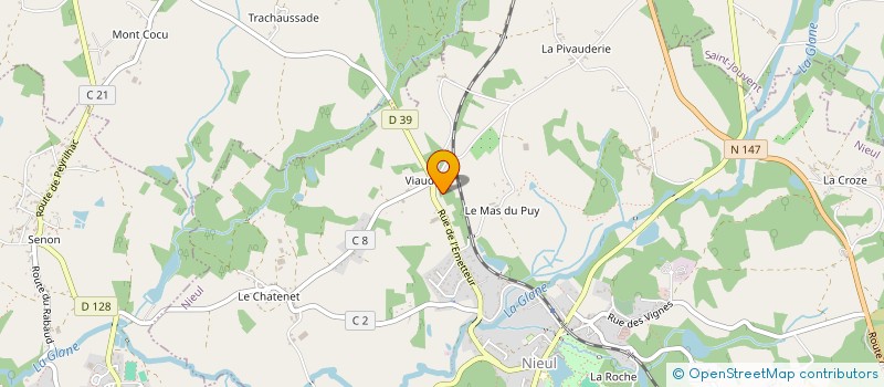 localisation de l'entreprise MADAME SIBILLE DUCHARLET à NIEUL