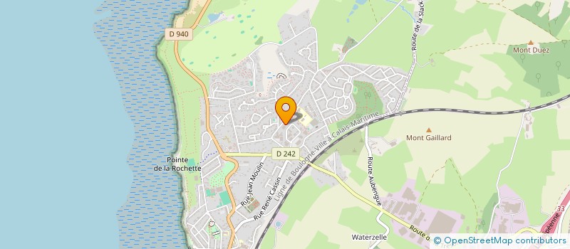 localisation de l'entreprise MADAME SIBILLE FAMECHON  WIMEREUX