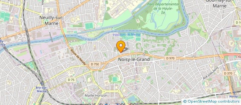 localisation de l'entreprise MADAME SIBILLE LIEGEOIS  NOISY-LE-GRAND