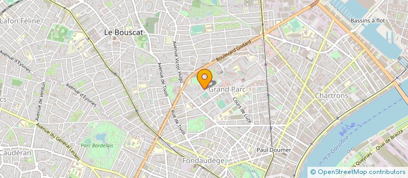 localisation de l'entreprise MADAME SIBYL GUIBE à BORDEAUX