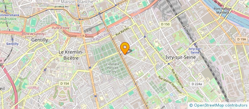 localisation de l'entreprise MADAME SIBYL LUCIANI  IVRY-SUR-SEINE