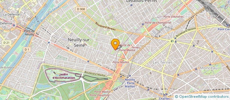 localisation de l'entreprise MADAME SIBYLLE DE CAHOUET à NEUILLY-SUR-SEINE