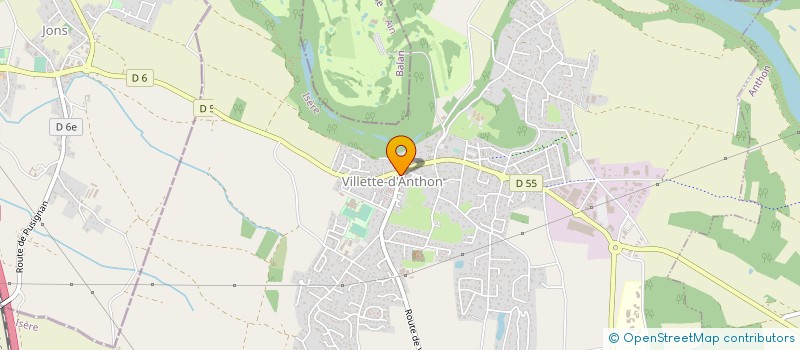 localisation de l'entreprise MADAME SIBYLLE DEIDIER-JAMES à VILLETTE-D'ANTHON