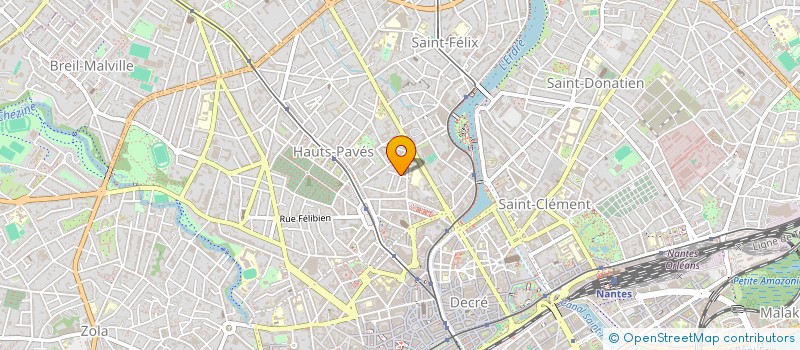 localisation de l'entreprise MADAME SIBYLLE DUHAUTOIS à NANTES