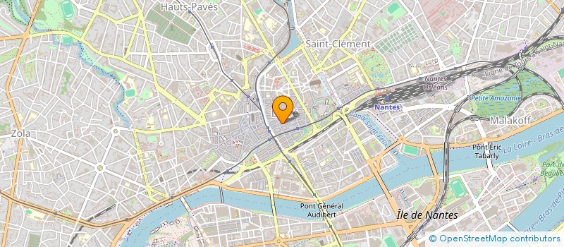 localisation de l'entreprise MADAME SIBYLLE FOS à NANTES