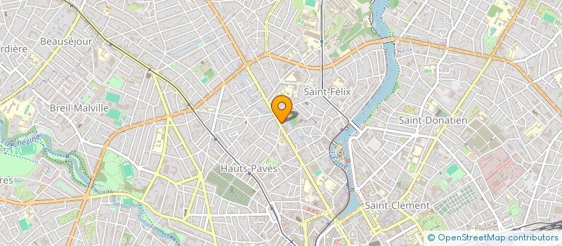 localisation de l'entreprise MADAME SIBYLLE GOLDET  NANTES