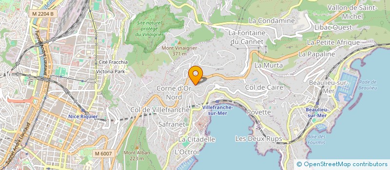 localisation de l'entreprise MADAME SIBYLLE GUILHEM DUCLEON à VILLEFRANCHE-SUR-MER