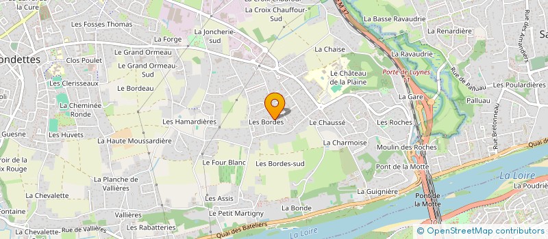 localisation de l'entreprise MADAME SIBYLLE REPELIN  FONDETTES