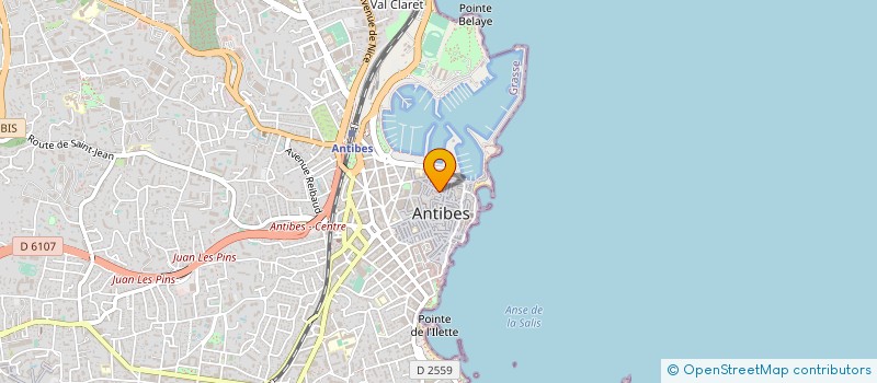 localisation de l'entreprise MADAME SIDAMAIA BATISTA DE QUEIROZ à ANTIBES