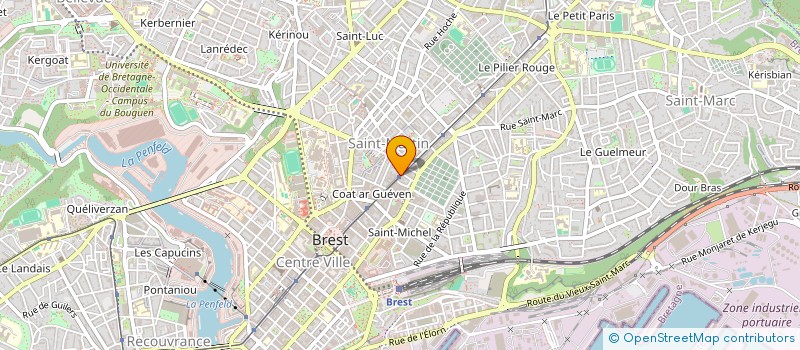 localisation de l'entreprise MADAME SIDIBE HAOUA à BREST