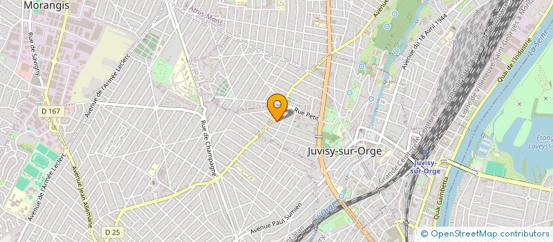 localisation de l'entreprise MADAME SIDICATH DISSOU à JUVISY-SUR-ORGE
