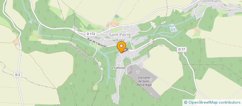 localisation de l'entreprise MADAME SIDJEY MAYEUR  SAINT-PIERRE-AIGLE