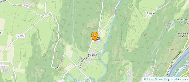 localisation de l'entreprise MADAME SIDJI CASELLA  THOIRETTE-COISIA