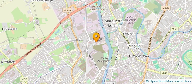 localisation de l'entreprise MADAME SIDJY HEEMS à MARQUETTE-LEZ-LILLE