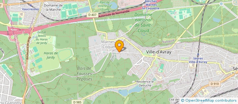 localisation de l'entreprise MADAME SIDONIA-IULIA BATRANEANU  VILLE-D'AVRAY