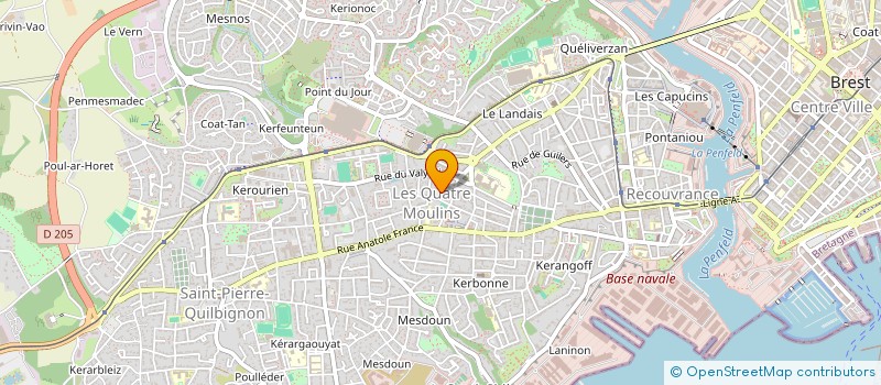 localisation de l'entreprise MADAME SIDONIE ANDRIAM'ARIJAO à BREST