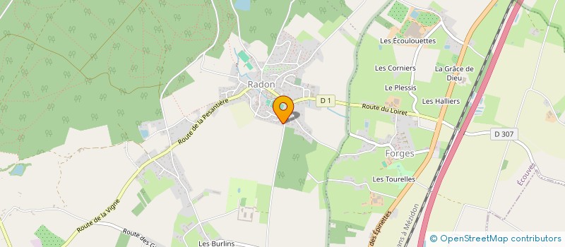 localisation de l'entreprise MADAME SIDONIE BEAUFILS à ECOUVES