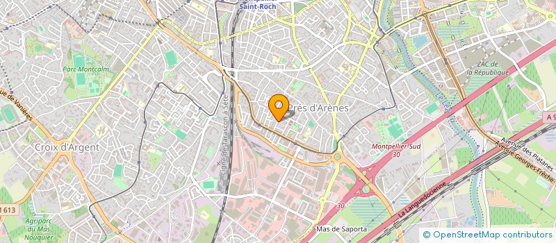 localisation de l'entreprise MADAME SIDONIE BIYANDI  MONTPELLIER