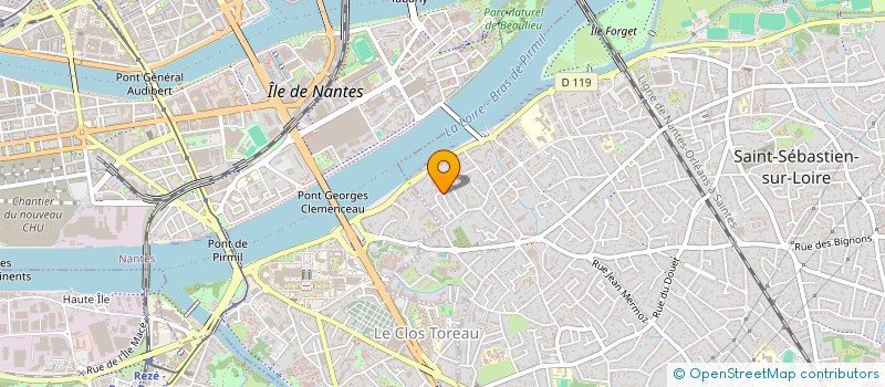 localisation de l'entreprise MADAME SIDONIE BOSSARD  SAINT-SEBASTIEN-SUR-LOIRE