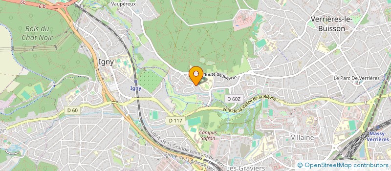 localisation de l'entreprise MADAME SIDONIE BOUTILLIER à VERRIERES-LE-BUISSON