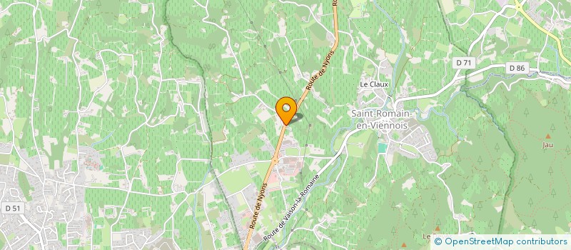 localisation de l'entreprise MADAME SIDONIE DE BOURSIER  VAISON-LA-ROMAINE