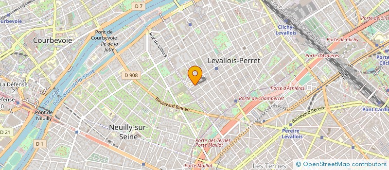 localisation de l'entreprise MADAME SIDONIE DEVOYON à LEVALLOIS-PERRET
