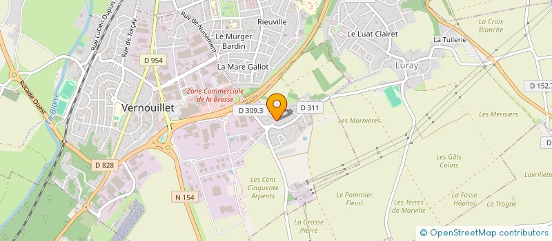 localisation de l'entreprise MADAME SIDONIE DIAS à VERNOUILLET
