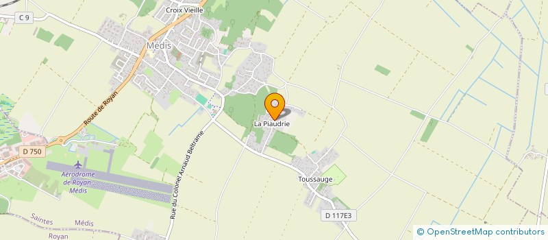 localisation de l'entreprise MADAME SIDONIE FOUILLERON  MEDIS