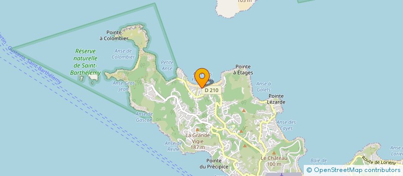 localisation de l'entreprise MADAME SIDONIE GREAUX  SAINT-BARTHELEMY