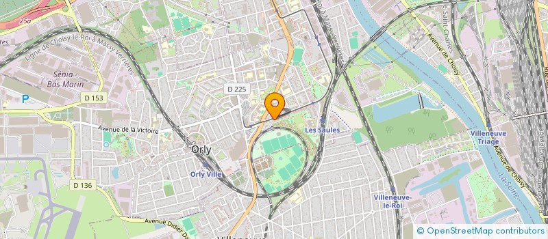 localisation de l'entreprise MADAME SIDONIE JOLO  ORLY