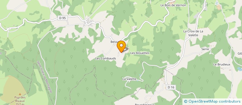 localisation de l'entreprise MADAME SIDONIE LAINE à SAINT-YRIEIX-LA-MONTAGNE