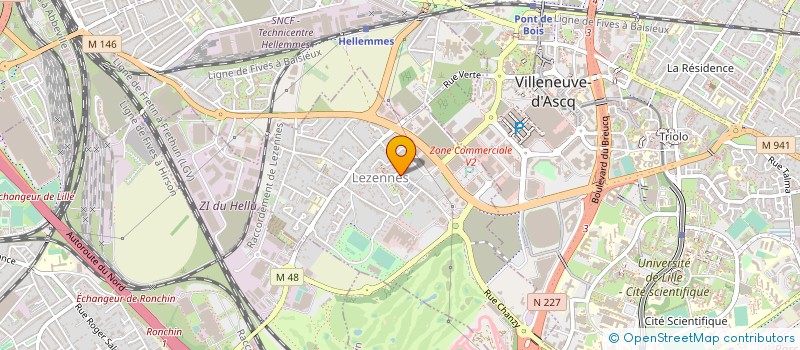localisation de l'entreprise MADAME SIDONIE LANIESSE à LILLE