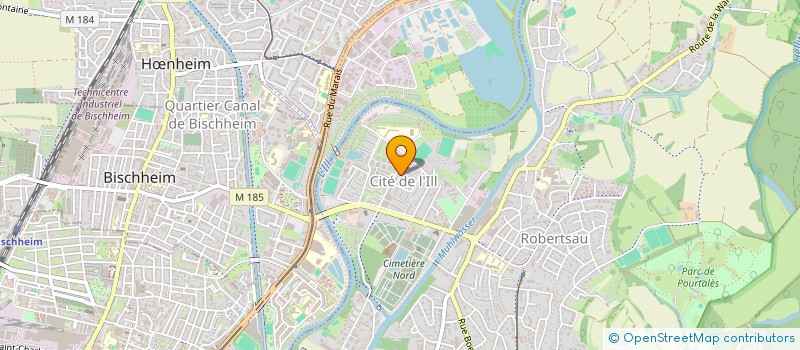 localisation de l'entreprise MADAME SIDONIE LUTZ à STRASBOURG