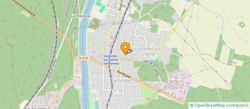 localisation de l'entreprise MADAME SIDONIE MOIGNARD  VULAINES-SUR-SEINE