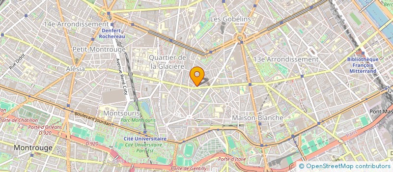 localisation de l'entreprise MADAME SIDONIE RICHON  PARIS