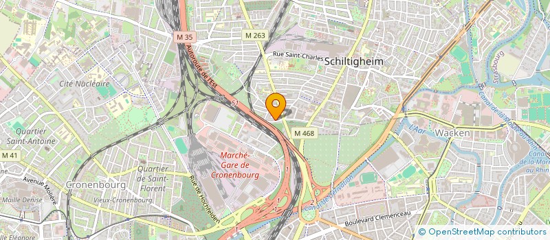 localisation de l'entreprise MADAME SIDONIE WINGERT  SCHILTIGHEIM