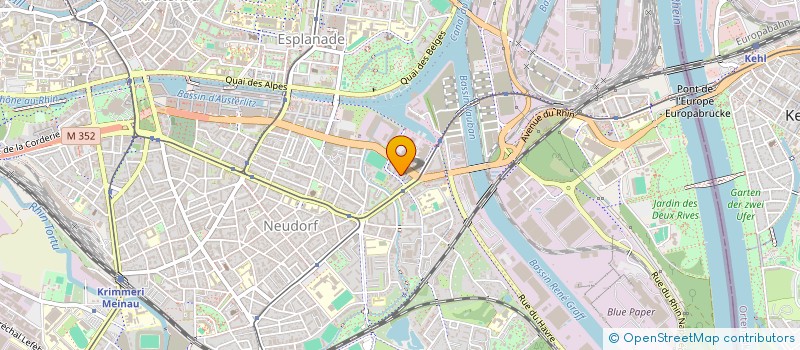 localisation de l'entreprise MADAME SIDOUANE KENNE TANKEU  STRASBOURG