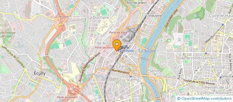 localisation de l'entreprise MADAME SIEGHILDE PEQUAY  LYON