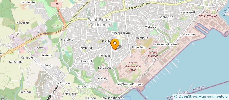 localisation de l'entreprise MADAME SIEGRID MONS à BREST