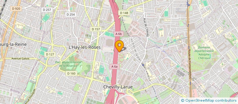 localisation de l'entreprise MADAME SIEHON YEHE  L'HAY-LES-ROSES