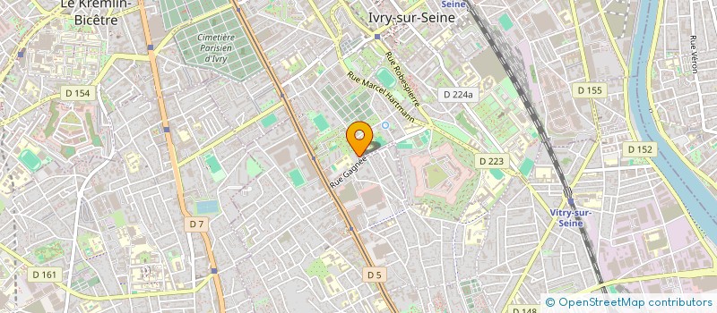 localisation de l'entreprise MADAME SIENNA SORETA à IVRY-SUR-SEINE