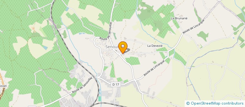 localisation de l'entreprise MADAME SIETSKE BENDEL  SENOUILLAC