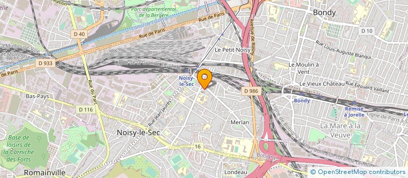 localisation de l'entreprise MADAME SIFAT QUAZI  NOISY-LE-SEC