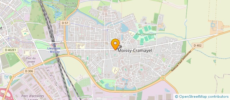 localisation de l'entreprise MADAME SIGA DIOUF à MOISSY-CRAMAYEL