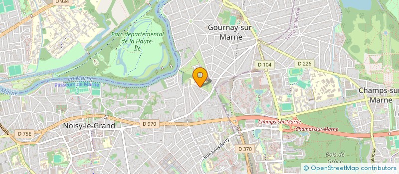 localisation de l'entreprise MADAME SIGA TRAORE  NOISY-LE-GRAND