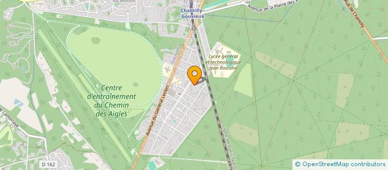 localisation de l'entreprise MADAME SIGITA VALENTUKEVICIUTE à CHANTILLY