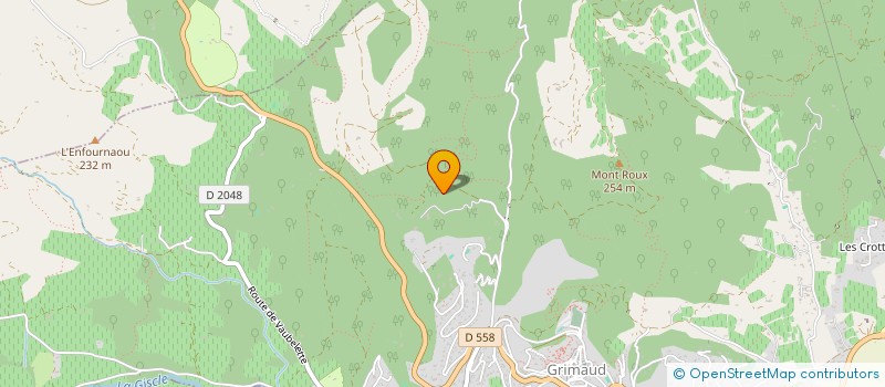 localisation de l'entreprise MADAME SIGOLENE BALAY  GRIMAUD