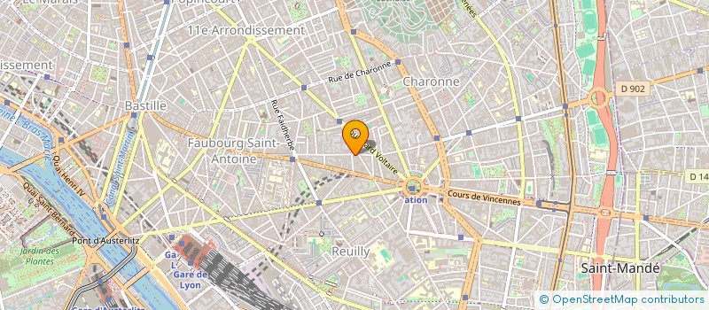 localisation de l'entreprise MADAME SIGOLENE PREBOIS  PARIS