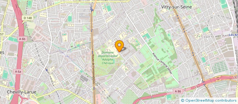 localisation de l'entreprise MADAME SIGRID AMATKASAN  VITRY-SUR-SEINE