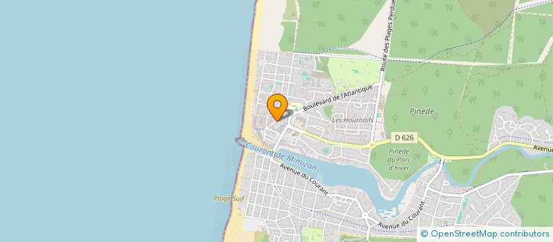 localisation de l'entreprise MADAME SIGRID AUBERT  MIMIZAN